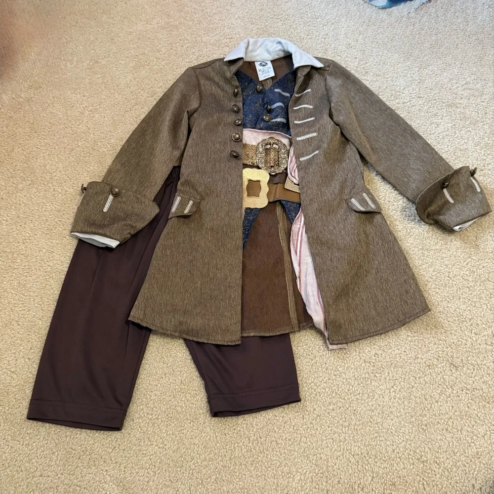 Disney Premium Jack Sparrow Pirate Costume - Picture 2 of 7